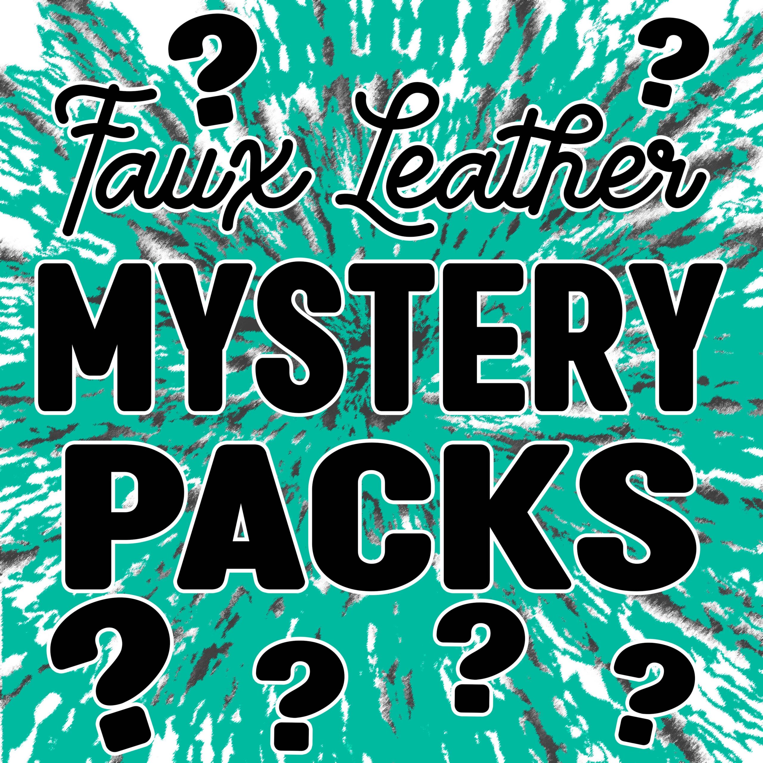 Mystery Faux Leather Material Packs